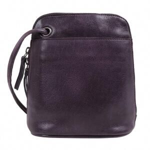 NEW LATICO women's lilly leather crossbody bag in eggplant